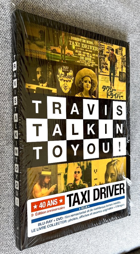TAXI DRIVER /// LIVRE COLLECTOR + BLURAY + DVD + 5 PHOTOS, CD & DVD, Blu-ray, Enlèvement ou Envoi, Film, Comme neuf, À partir de 16 ans