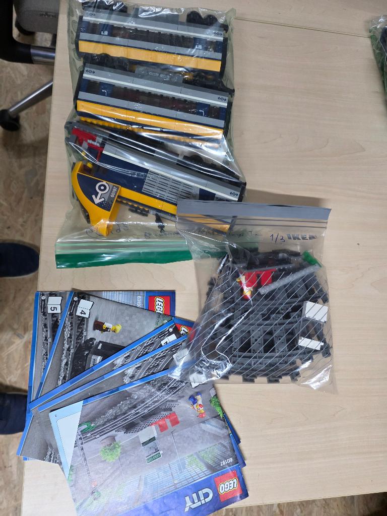 Lego 60197 passagierstrein, City, Lego, Ophalen of Verzenden, Zo goed als nieuw