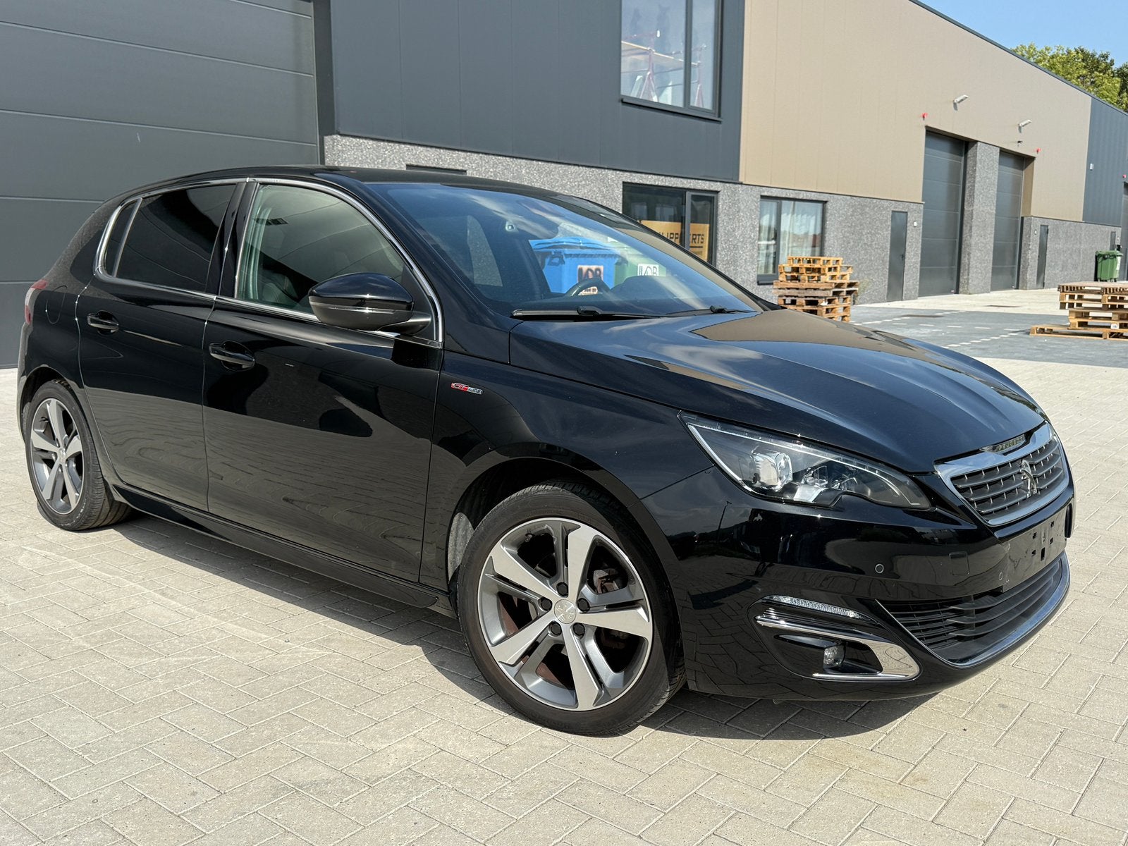 Peugeot 308 GT line- 1.2 benzine - 86.000 km- full option, Autos, Peugeot, Achat, Euro 6, Entreprise, Boîte manuelle