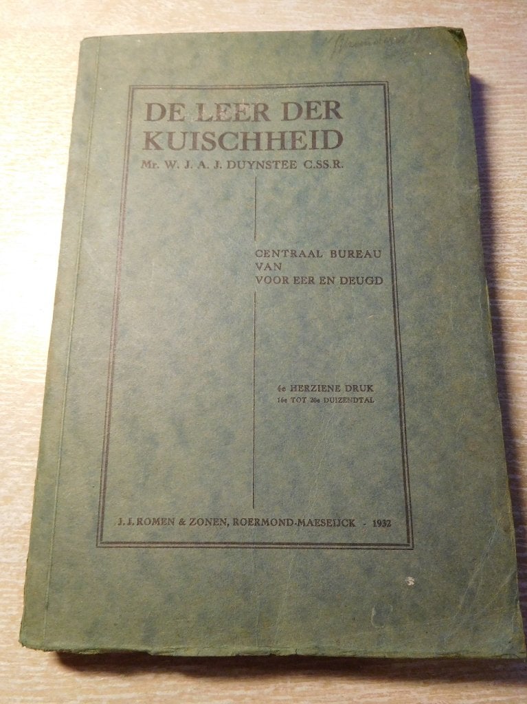 De leer der kuischheid, Antiek en Kunst, Ophalen of Verzenden