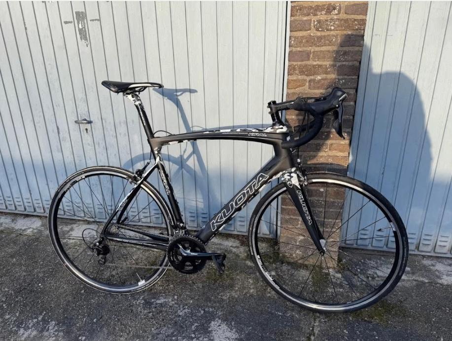 Kuota Kiral Carbon – Shimano 105 – Topstaat – Maat XXL, Autres marques, Enlèvement, Utilisé, 61 à 65 cm