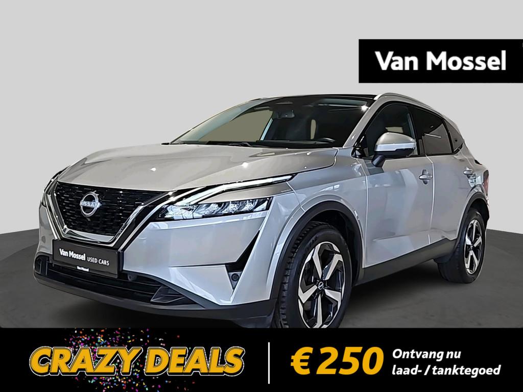 Nissan Qashqai 1.3 MHEV Xtronic N-Connecta, Auto's, Nissan, Bedrijf, Te koop, Qashqai, 360° camera, ABS, Achteruitrijcamera, Adaptive Cruise Control