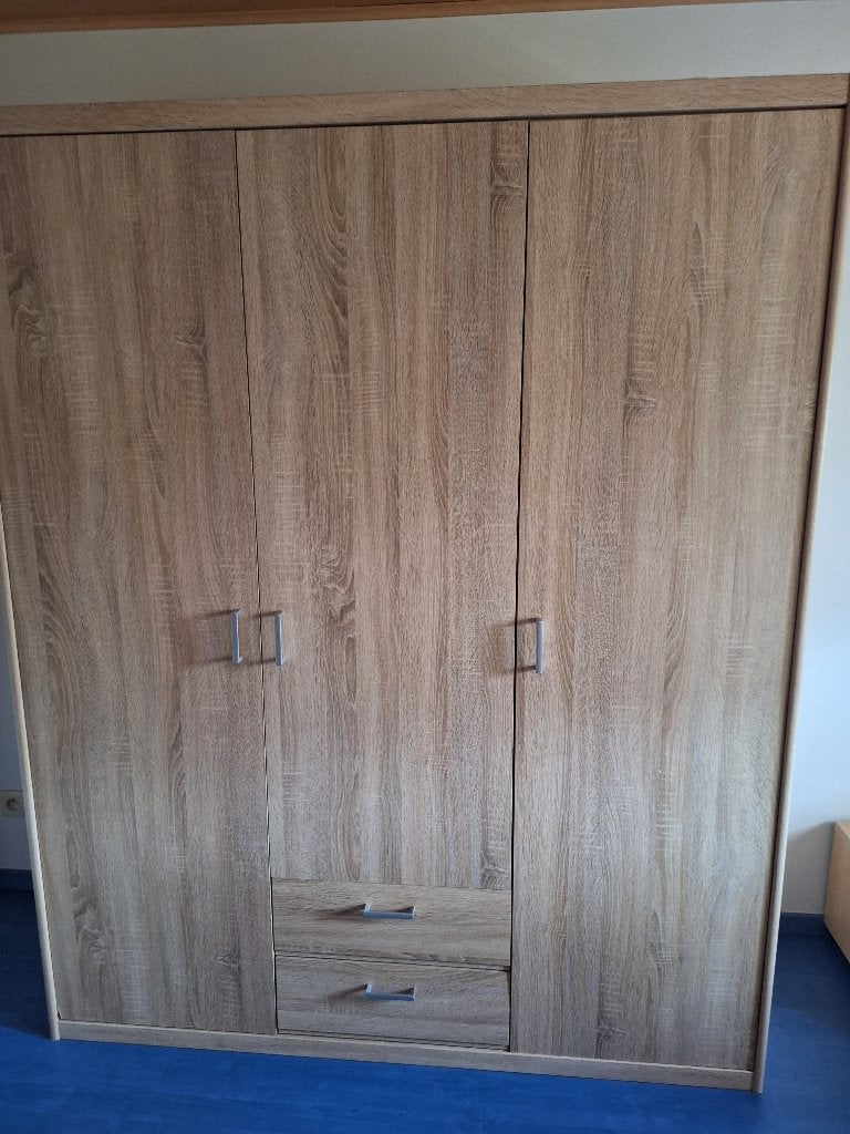 KLEERKAST...., Gebruikt, 150 tot 200 cm, 150 tot 200 cm, Overige houtsoorten
