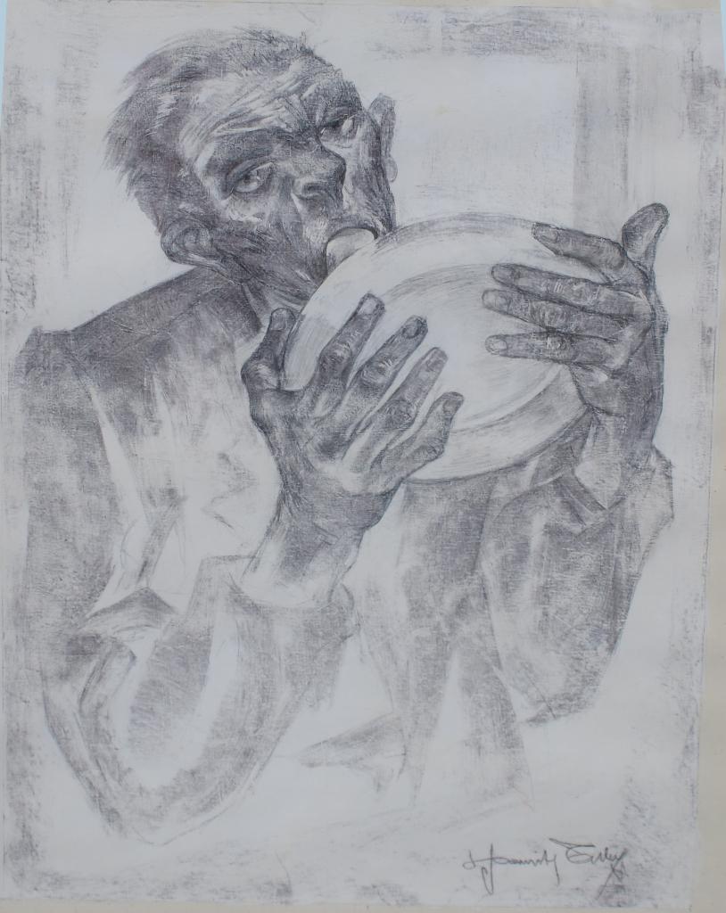 Maurits Tilley (1908-1978): Drinker (58 x 76 cm), Enlèvement
