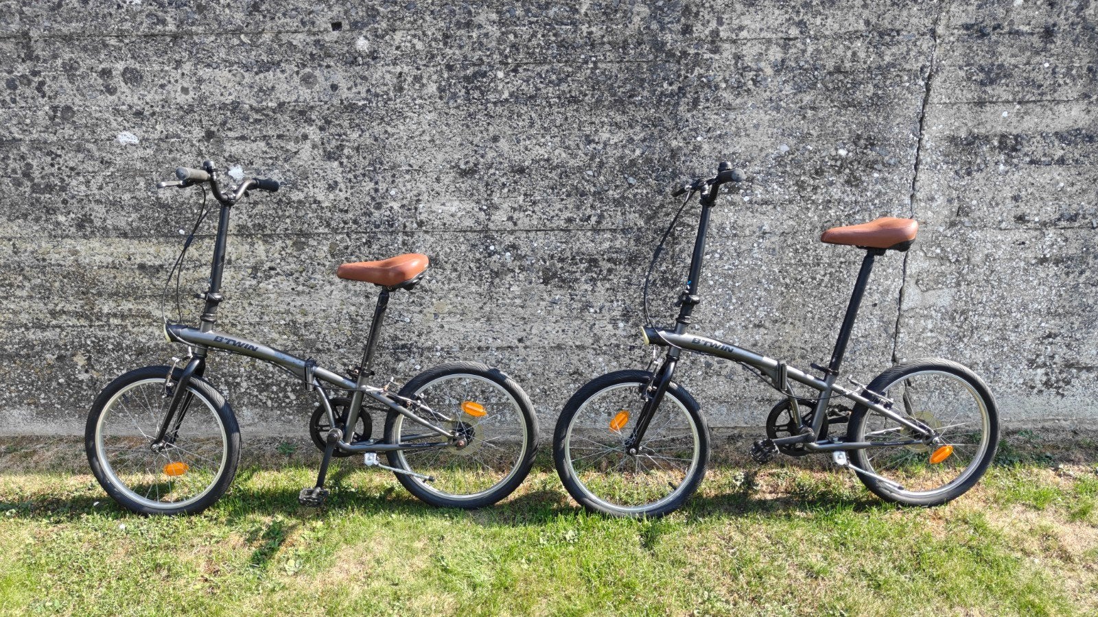 a vendre 2 vélos pliables btwin, Enlèvement
