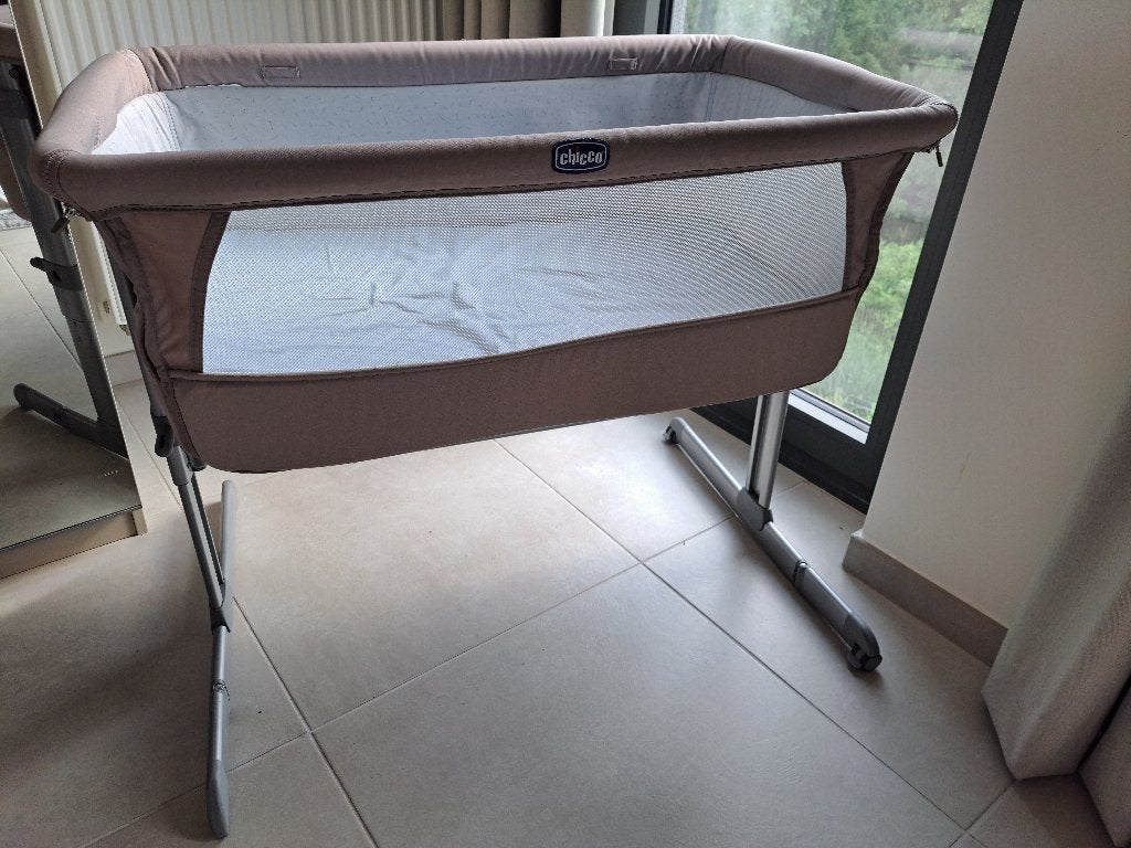Cododo Chicco Next2Me Beige - Très bon état, Enlèvement, Utilisé, Moins de 140 cm, Moins de 70 cm
