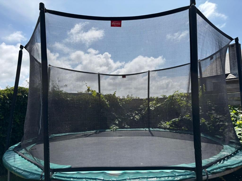 Veiligheidsnet trampoline merk Berg en palen, Ophalen
