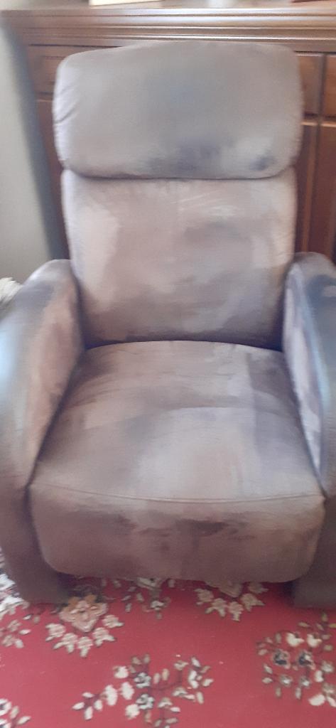 fauteuil relax, Ophalen, Gebruikt, Stof