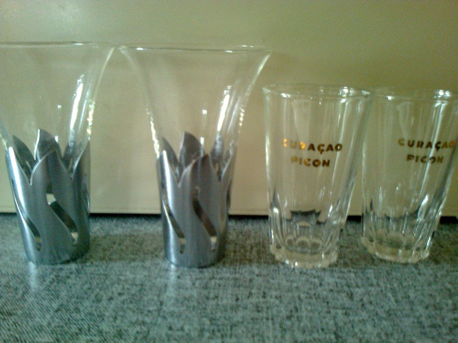 verres de dégustation., Enlèvement ou Envoi
