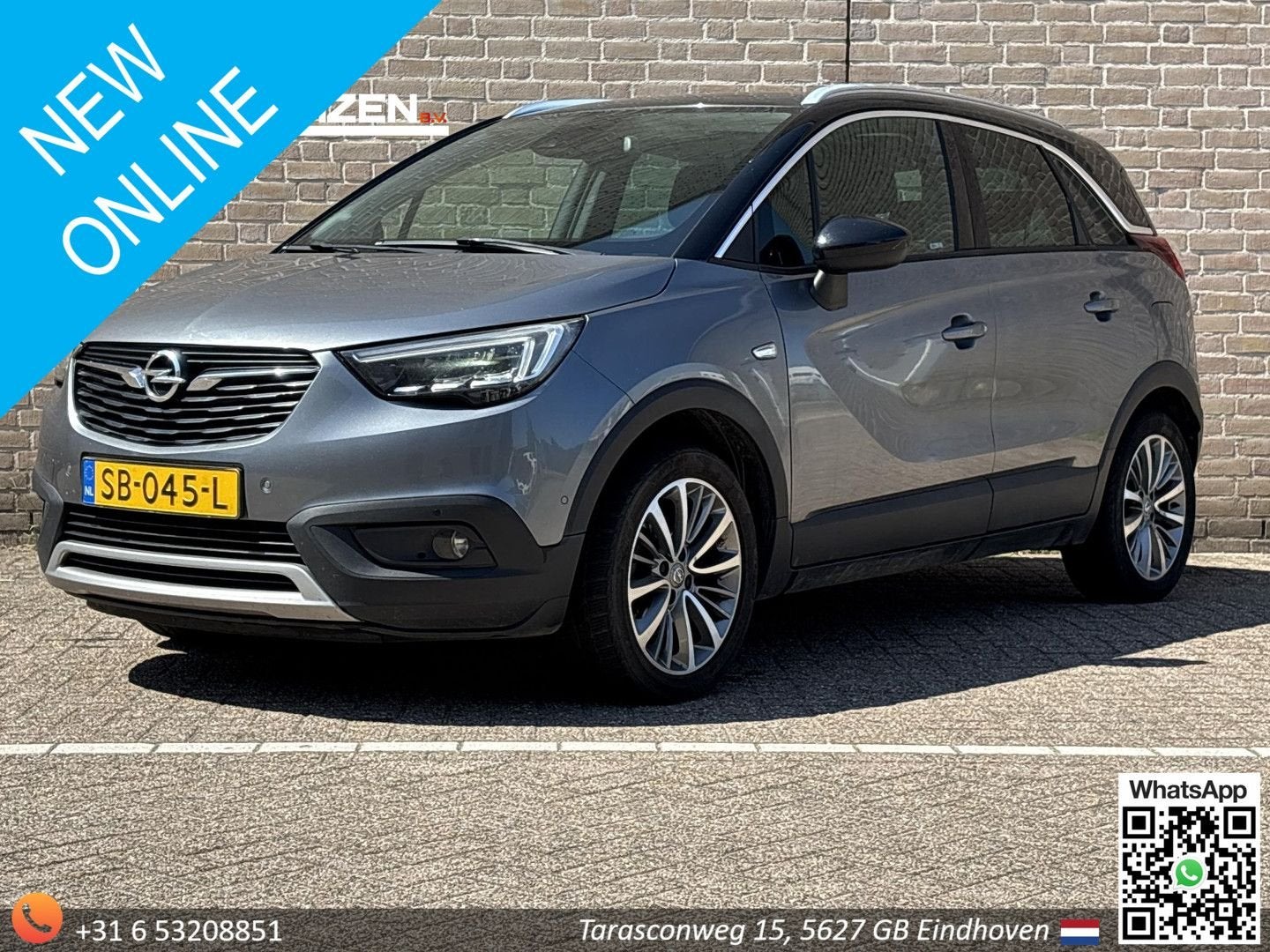 Opel Crossland X 1.2 Turbo Innovation | PDC | Cruise | Trekh, Auto's, Opel, Overige modellen, Bedrijf, Handgeschakeld, Grijs