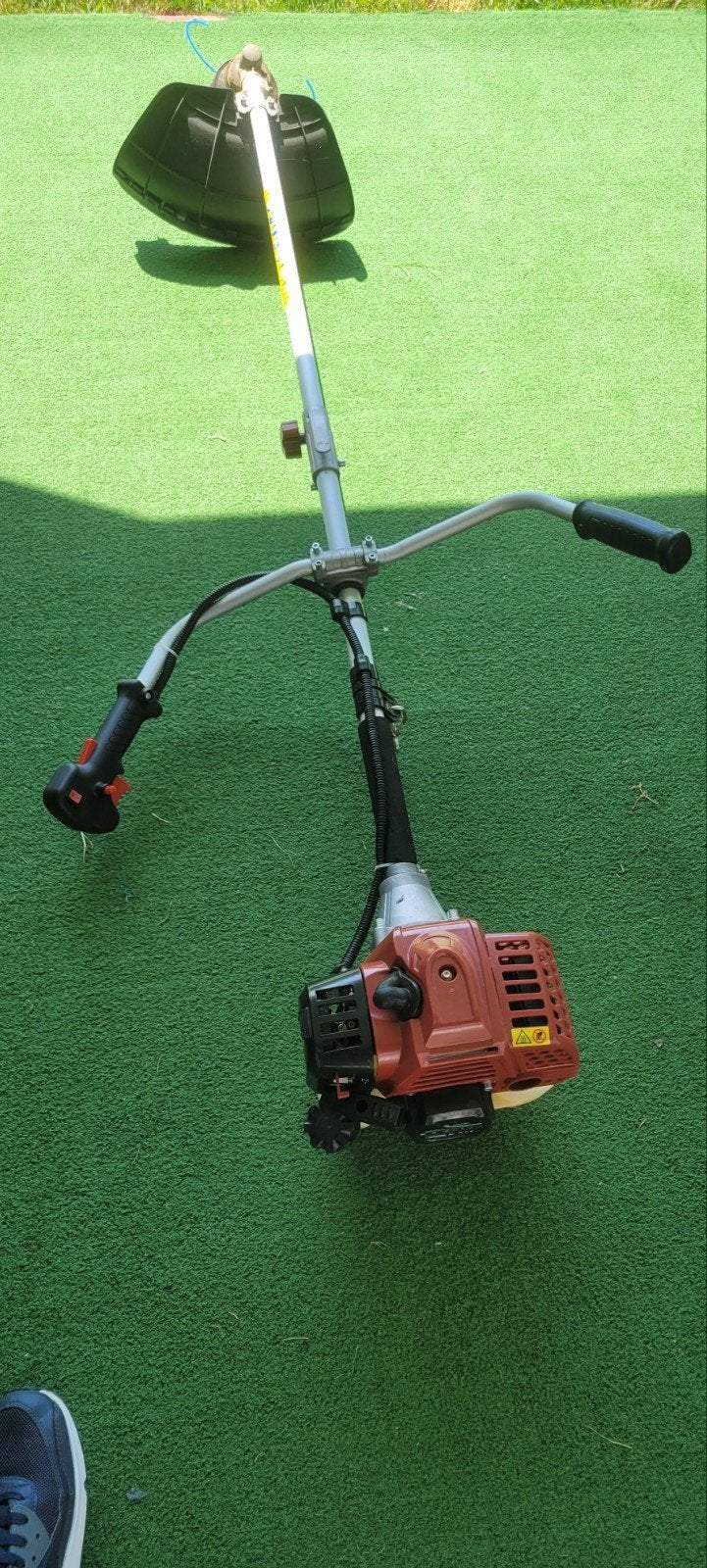 Debroussailleuse à essence 2 temps peux servi, Tuin en Terras, Bosmaaiers, Ophalen, Benzine