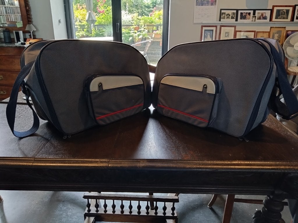 Vintage BMW reistassen en tanktas, Motos, Accessoires | Valises & Sacs, Comme neuf, Enlèvement
