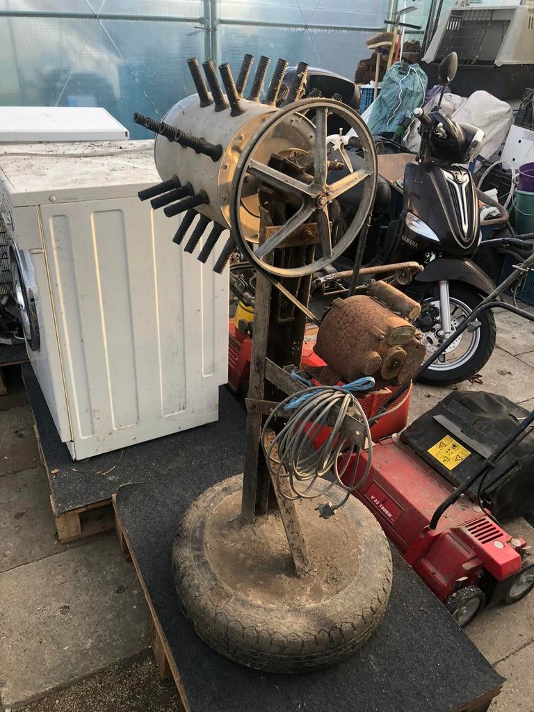 Pluim Machine, Ophalen, Gebruikt