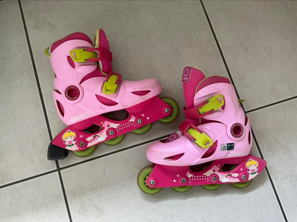 Meisjes skates, Ophalen, Kinderen, Verstelbaar, Gebruikt
