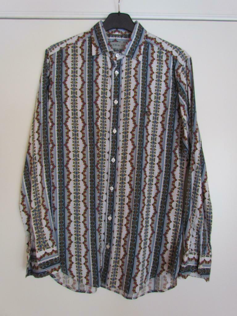 Herenhemd Etro, Ophalen of Verzenden, Gedragen, Overige kleuren, Halswijdte 41/42 (L)