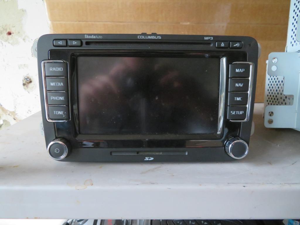 Radio GPS Skoda Octavia 2009 - 2013, Enlèvement, Utilisé, Skoda
