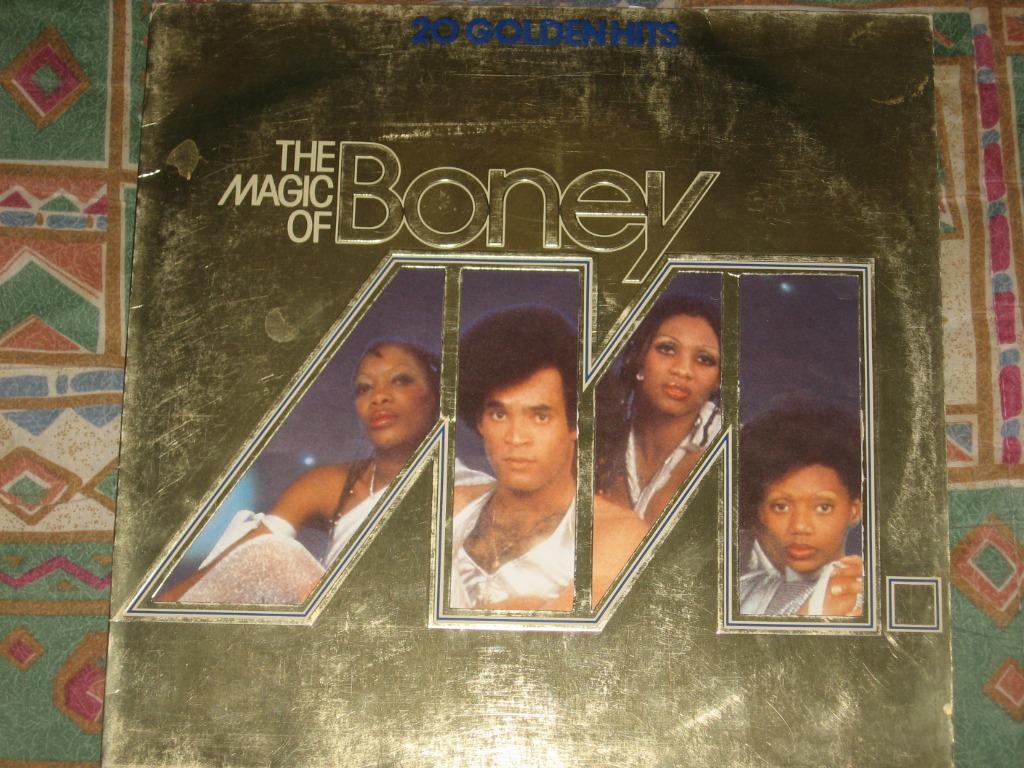 Disque vinyl 33 tours boney M, Ophalen of Verzenden, Zo goed als nieuw