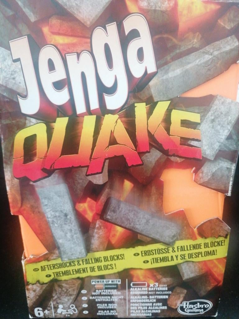 Jenga Quake, Enlèvement ou Envoi