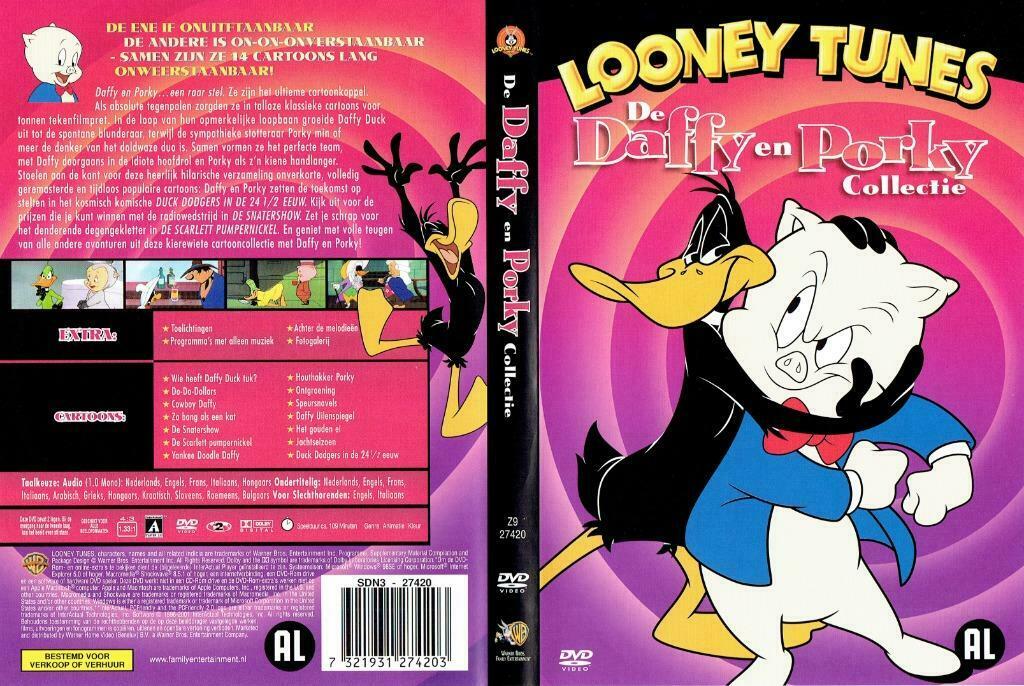 (DVD) Looney Tunes - De daffu en Porky Collectie, Cd's en Dvd's, Ophalen of Verzenden
