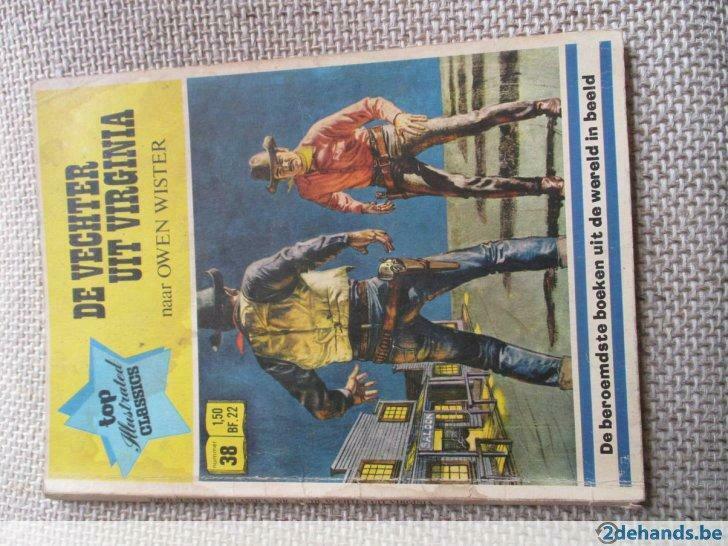 Top illustrated classics 38: De vechter uit Virginia, Ophalen of Verzenden, Gelezen
