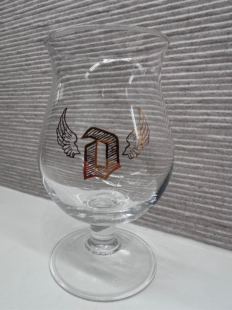 Duvel glas “ Golden Wings”, Ophalen of Verzenden, Zo goed als nieuw, Glas of Glazen, Duvel
