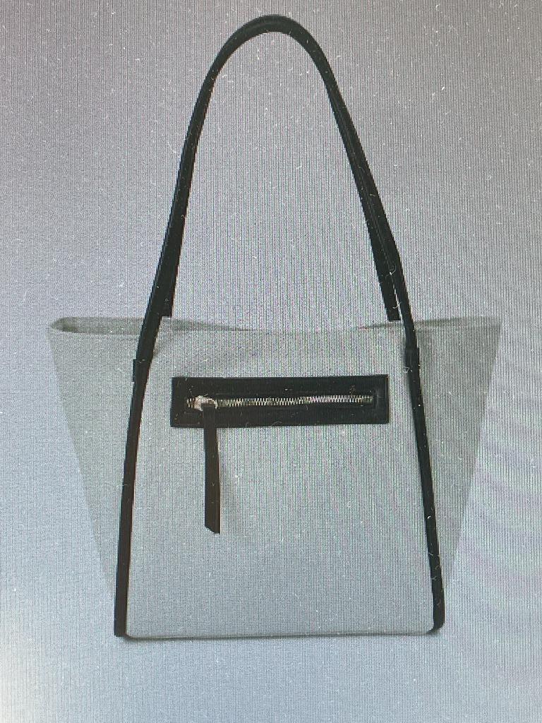Nieuwe handtas E & O zwart-wit NIEUW, Handtassen en Accessoires, Tassen | Damestassen, Ophalen, Nieuw, Wit, Handtas