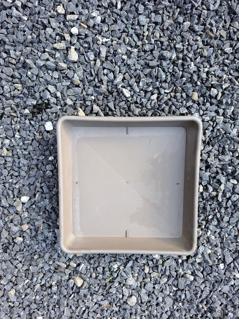 Sous bac jardinière 33 x 33 cm, Jardin & Terrasse, Enlèvement ou Envoi, Utilisé