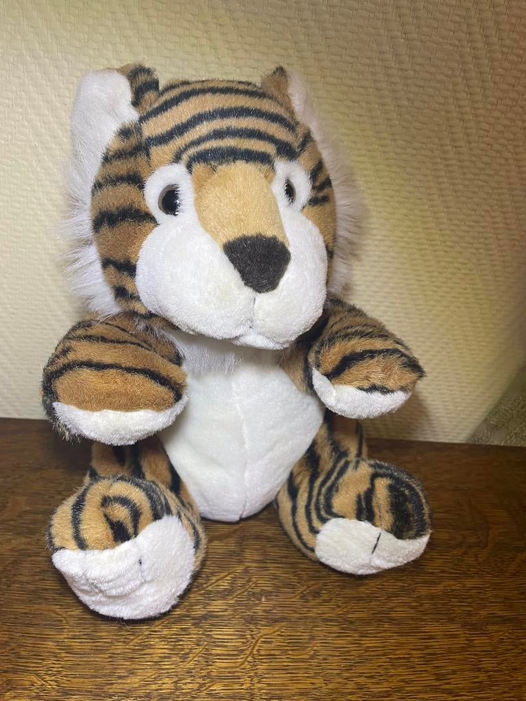 TIJGER KNUFFEL GROOT EN ZACHT, Ophalen of Verzenden