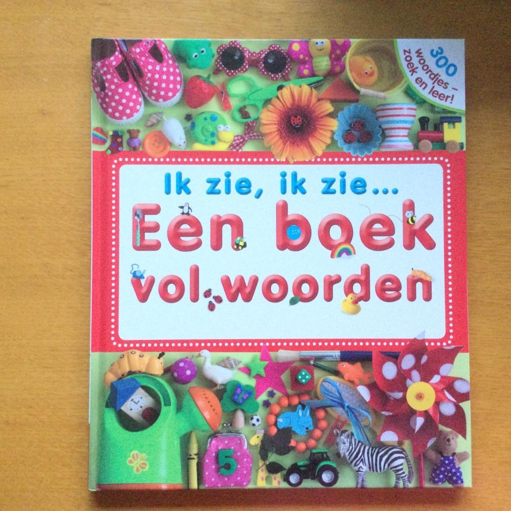 Zoekboek Ik zie, ik zie een boek vol woorden, Ophalen of Verzenden, Nieuw, Non-fictie, 4 jaar