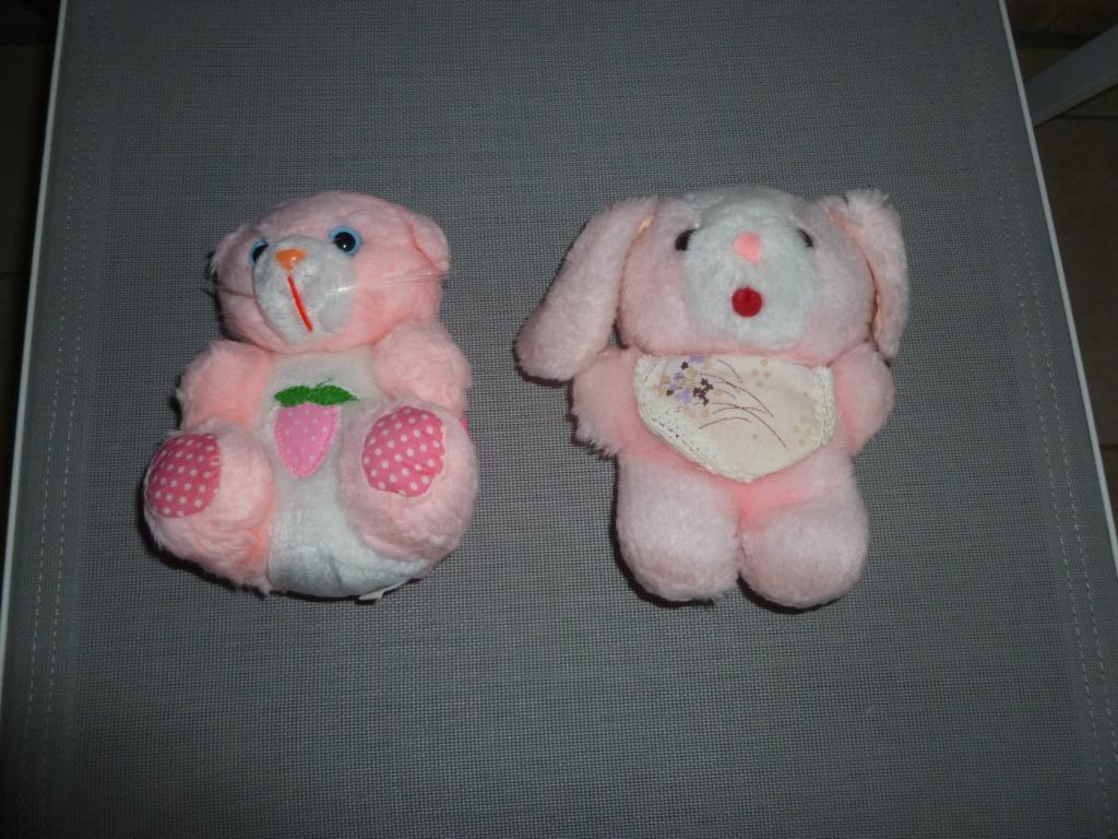 peluches oursons roses, Enlèvement ou Envoi, Comme neuf, Ours