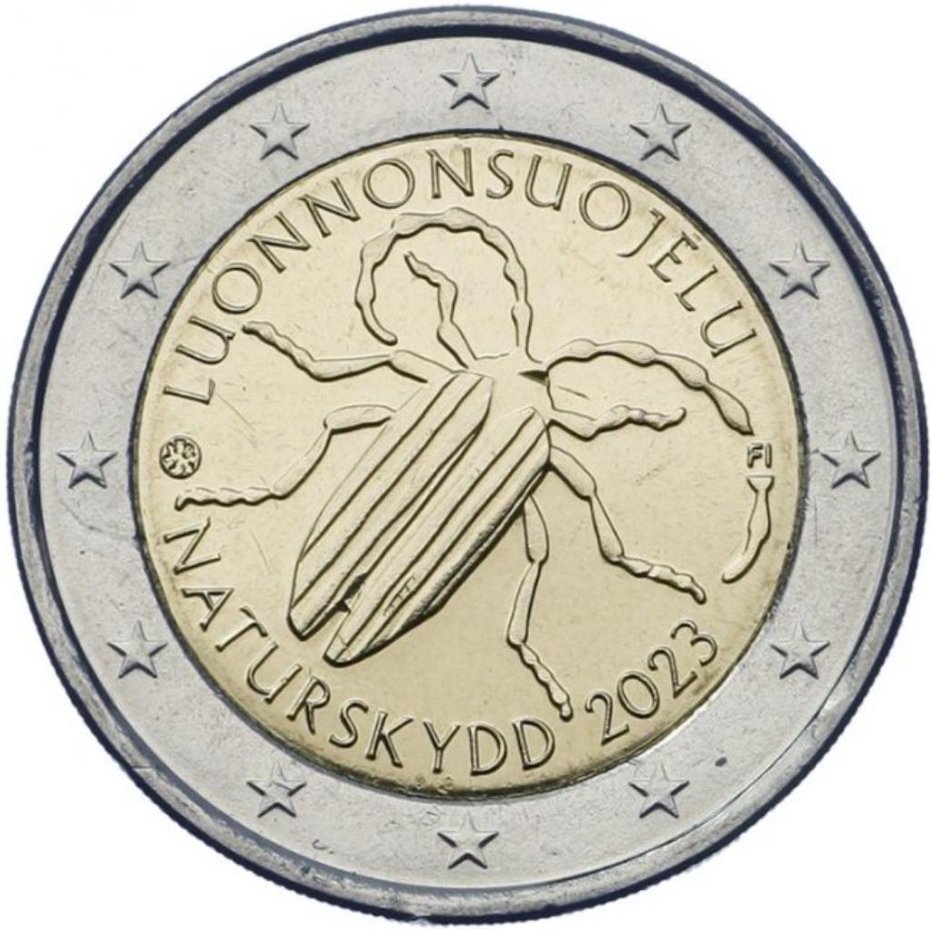 2 euro Finland 2023 Natuurbescherming, Postzegels en Munten, Ophalen of Verzenden, Finland, 2 euro