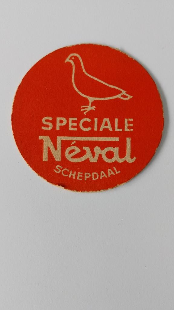 Bierviltje Spèciale Neval De Neve Schepdaal ( gueuze ), Verzamelen, Ophalen of Verzenden, Gebruikt, Viltje(s)
