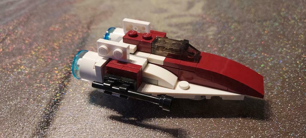 lego 30272 a wing starfighter, Ophalen of Verzenden, Gebruikt, Complete set, Lego