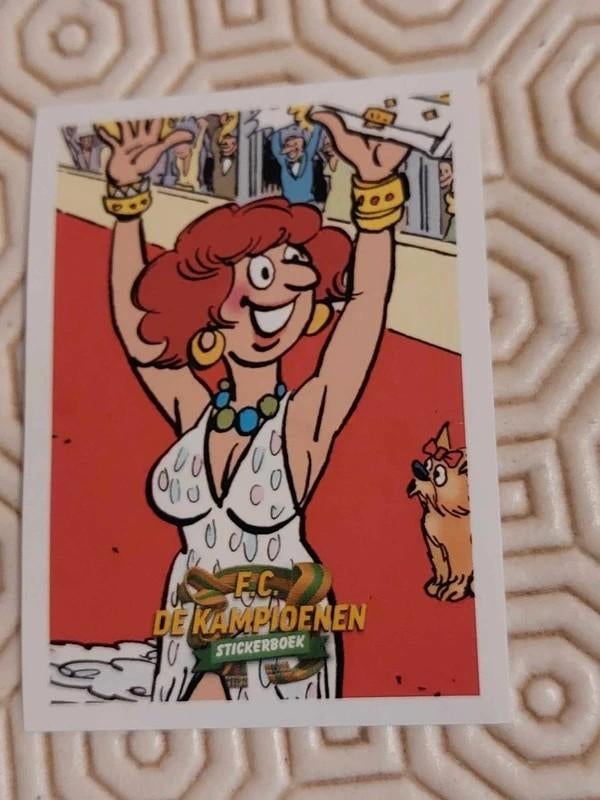 FC De Kampioenen / Carmen / sticker, Verzamelen, Verzenden, Nieuw, Tv, Overige typen