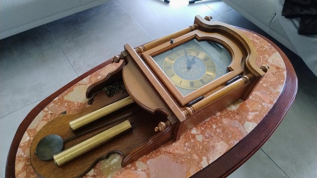 Wandklok, Ophalen, Zo goed als nieuw, Analoog, Wandklok