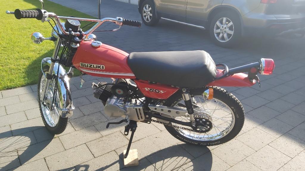 Suzuki TS50R, Fietsen en Brommers, 49 cc, Klasse B (45 km/u), 5 versnellingen, Ophalen