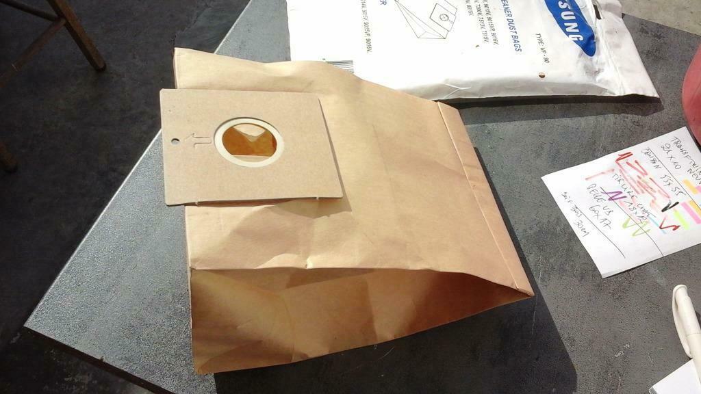 zak met 5 Samsung vacuümzakken 26x19cm type VP90, Elektronische apparatuur, Stofzuigers, Ophalen of Verzenden, Nieuw, Reservoir