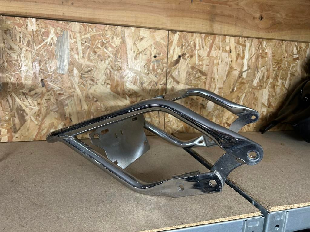 Chroom top koffer beugel tourings, Motoren, Ophalen of Verzenden