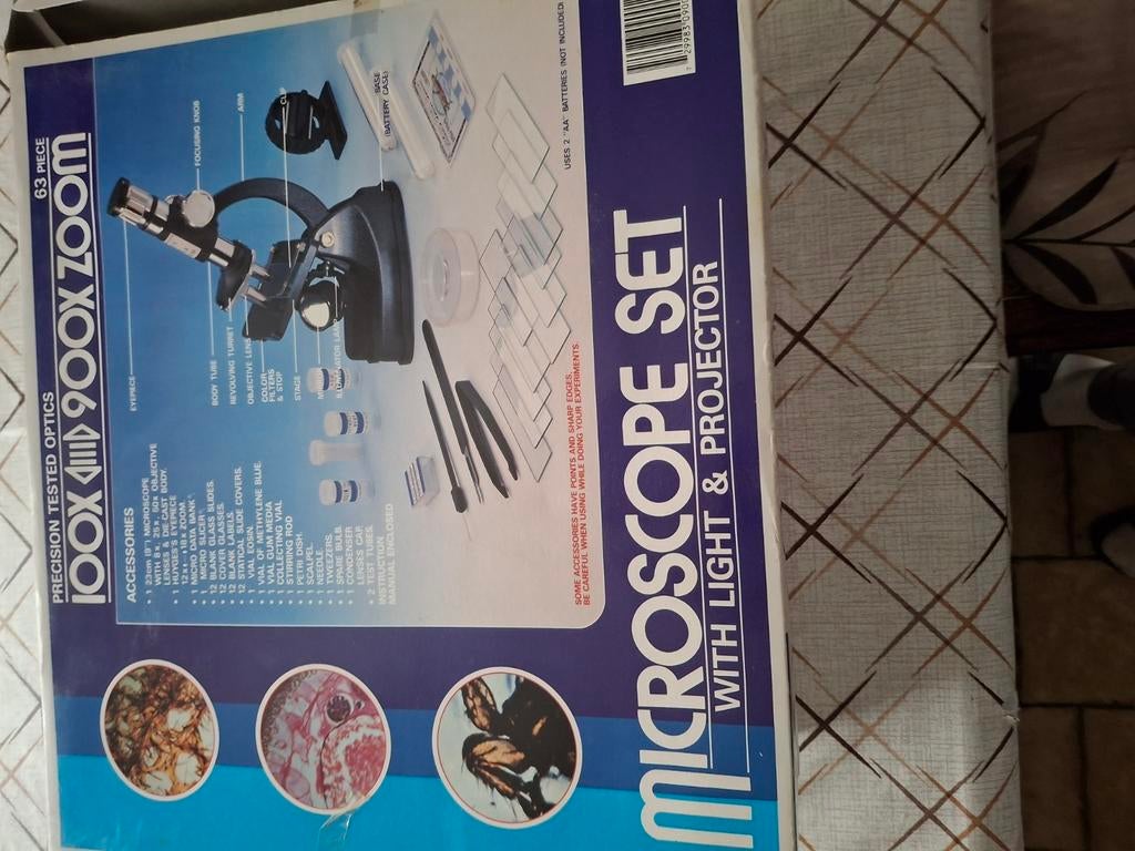 Microscope set, Games en Spelcomputers, Ophalen, Zo goed als nieuw