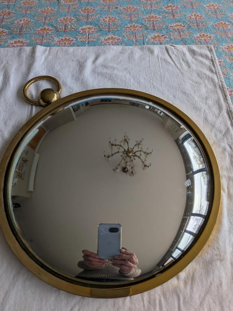 Œil de sorcière, miroir bombé, vintage, Enlèvement ou Envoi
