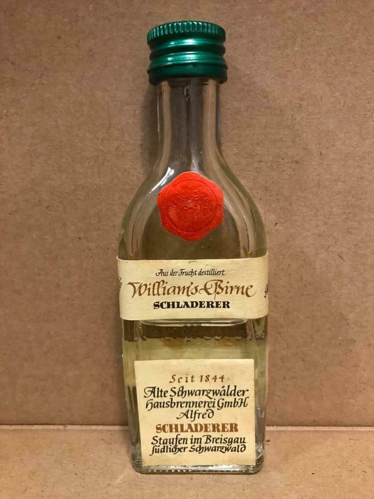 Schladerer - Mignonnette d'alcool - 30 ml - Allemagne, Enlèvement ou Envoi, Utilisé, Autres régions, Autres types