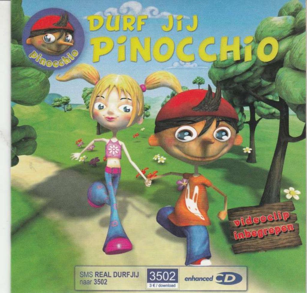 CD single Pinocchio - Durf jij, Ophalen of Verzenden, Zo goed als nieuw, Nederlandstalig