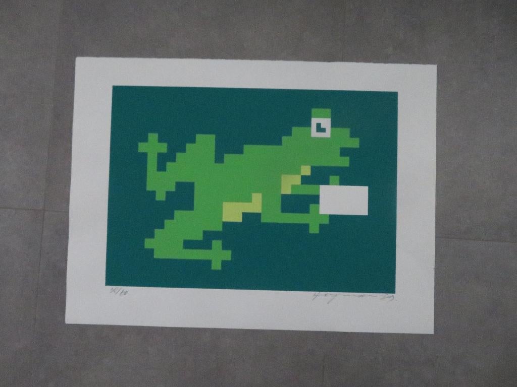 Nacht Poezie Aarschot 1989 Kunst Dr. Hugo Heyrman "Kikker", Ophalen of Verzenden