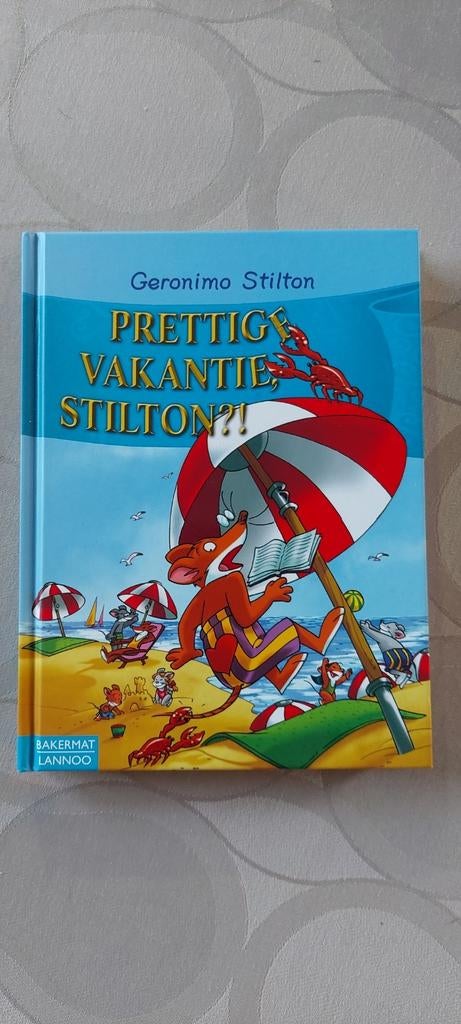 Geronimo Stilton - Prettige vakantie Stilton!, Ophalen of Verzenden, Zo goed als nieuw, Geronimo Stilton