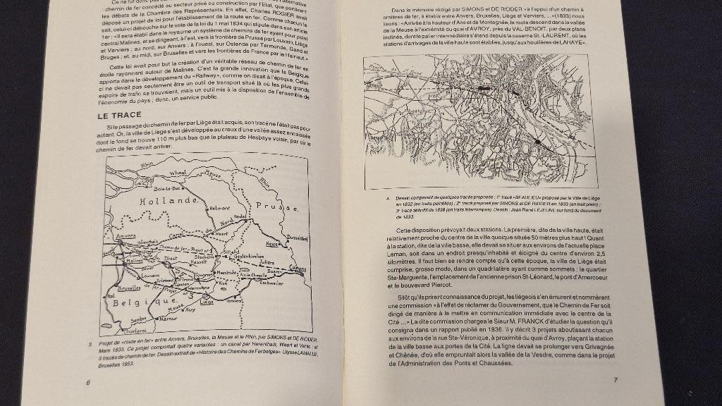 SNCB - Liège - Les Plans inclinés de Liège - J.R. Lejeune -, Enlèvement ou Envoi, Utilisé, Train, Livre ou Revue