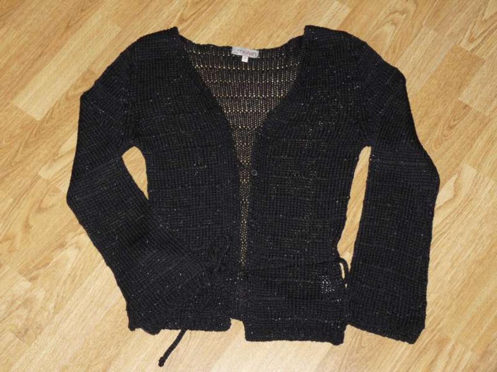 Feestelijke cardigan, Zwart, Ophalen of Verzenden, Zo goed als nieuw, Jasje