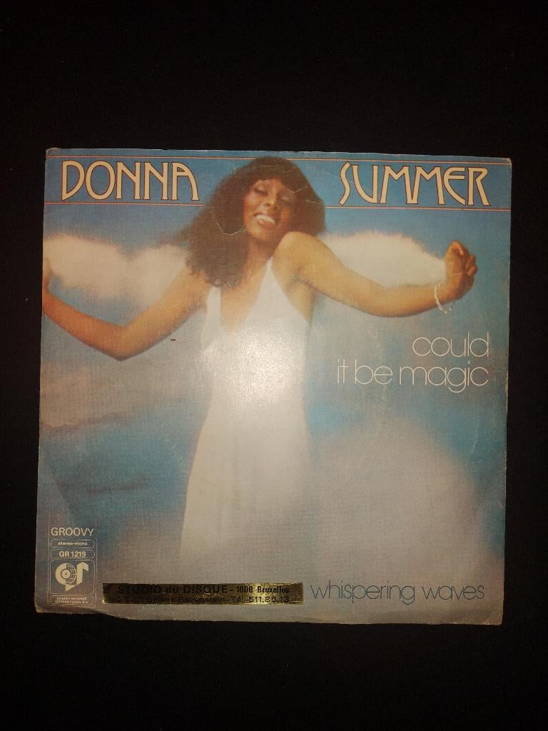 Vinyl: Donna Summer (2 nummers). 45 jaar 1976., Ophalen, Gebruikt