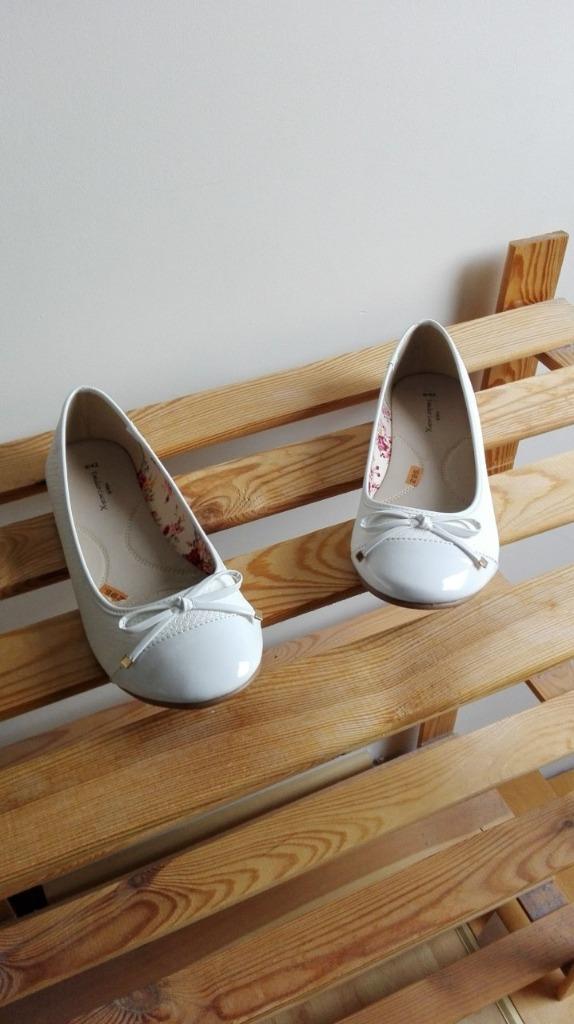 schoenen, Wit, Zo goed als nieuw, Ballerina's, Ophalen of Verzenden