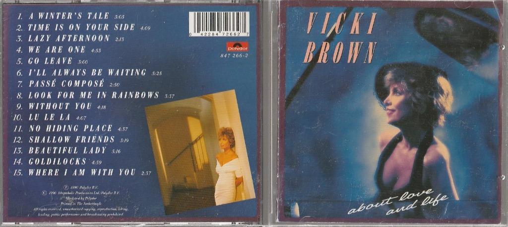 Vicki Brown - About love and life, Enlèvement ou Envoi, Comme neuf