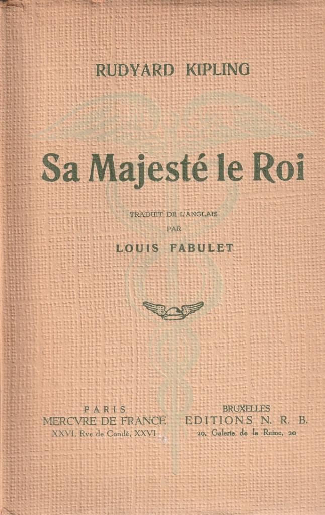 Rudyard Kipling “Sa majesté le roi”, Ophalen of Verzenden, Gelezen